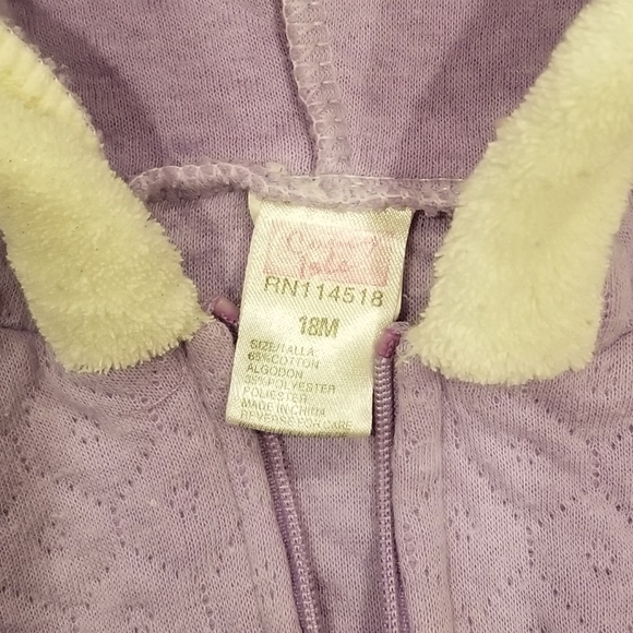 18m Baby Girl's Hooded Jacket - Picture 5 of 5